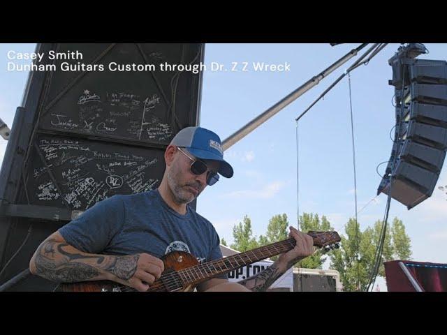 Casey Smith demo of Dunham Guitars Custom through Dr. Z Z Wreck amp