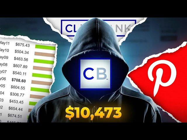 How To Make $10k/Month With ClickBank Pinterest Affiliate Marketing