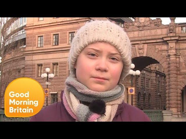 16-Year-Old Greta Thunberg's Inspiring Fight Against Climate Change | Good Morning Britain