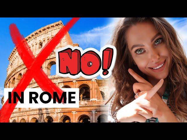 15 TYPICAL TOURIST MISTAKES TO AVOID IN ROME  NEVER DO THIS IN ITALY