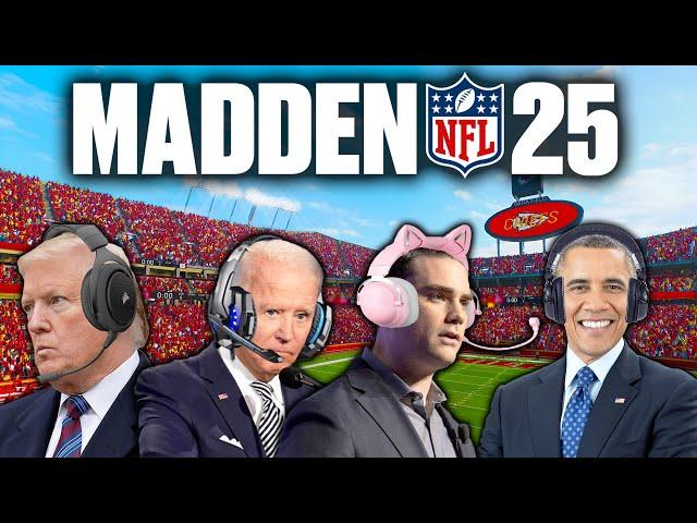 US Presidents Play Madden 25