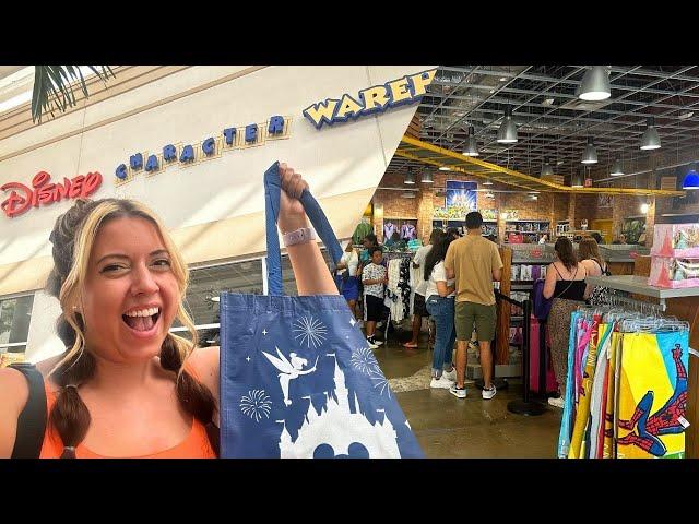 Shopping at the Disney Character Warehouse Outlet on International Drive! Birthday Month Giveaway!