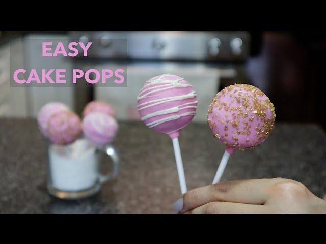 Easy Cake Pop Tutorial