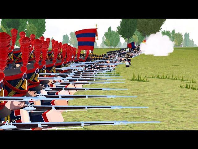 MASSIVE Napoleonic Battle On Free ROBLOX Game - Napoleonic Wars