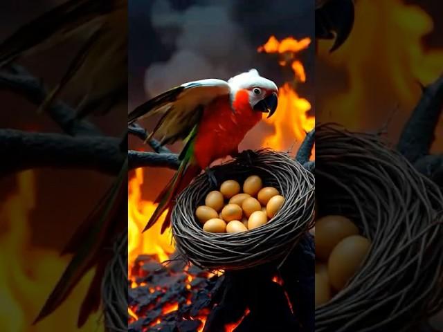 The Parrot’s Golden Legacy in 8K Glory