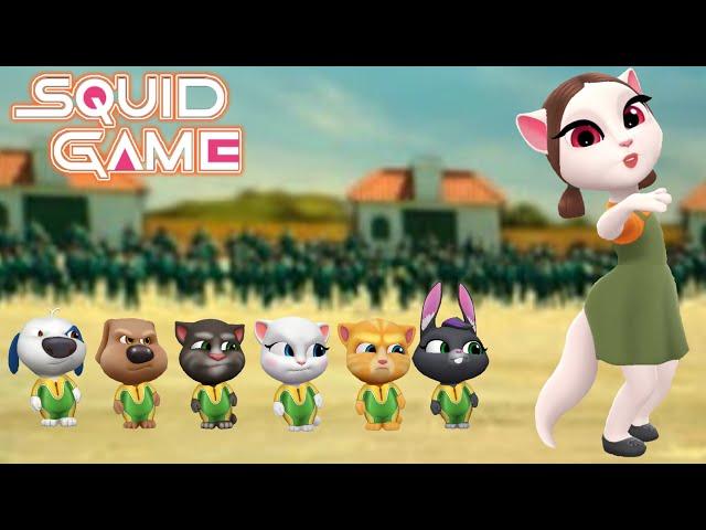 My Talking Tom Friends - SQUID GAME COMPILATION