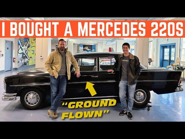 I BOUGHT Lloyd Stearman's "Ground Flown" Mercedes-Benz 220S From A Museum