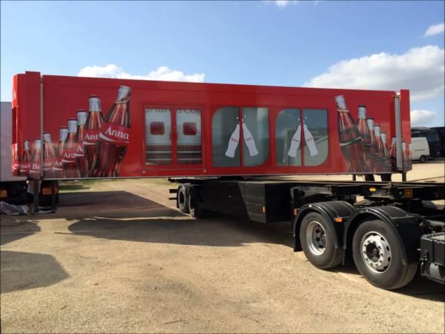 SES Event Titan 82 demount exhibition trailer