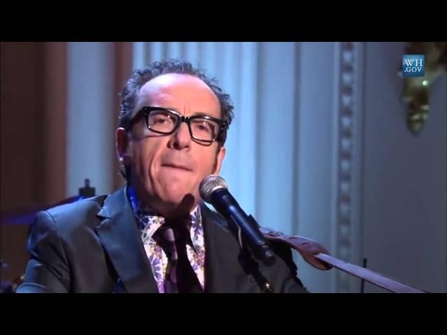 Elvis Costello Plays Penny Lane for Sir Paul at the White House