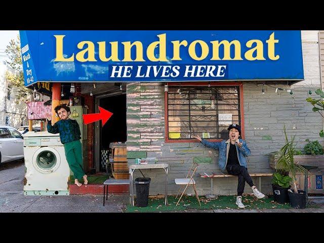 NYC's Strangest Apartment: $1850 to live inside a laundromat in New York City