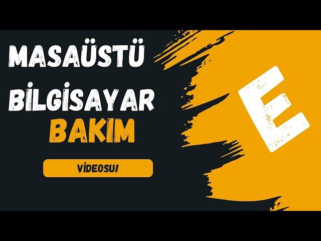 Masaüstü Bilgisayar Termal Macun Yenileme