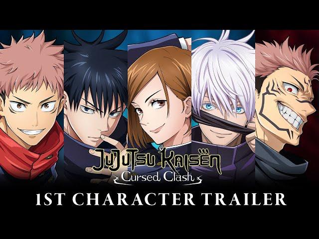 Jujutsu Kaisen Cursed Clash - First Character Trailer