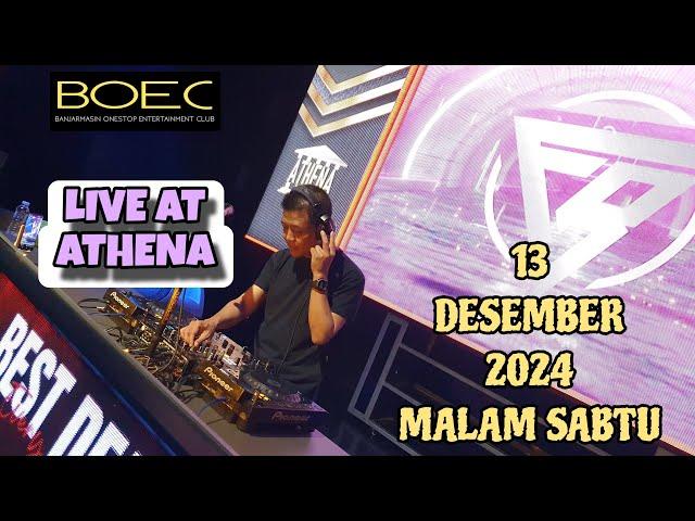 DJ FREDY LIVE AT ATHENA 13 DESEMBER 2024 MALAM SABTU