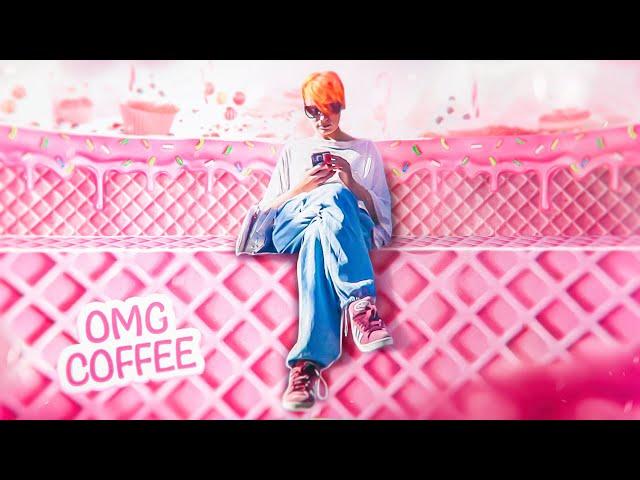 Проверяю десерты в OMG Coffee