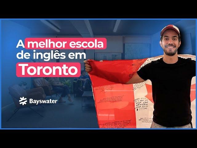 Tour na MELHOR ESCOLA DE INGLÊS em TORONTO