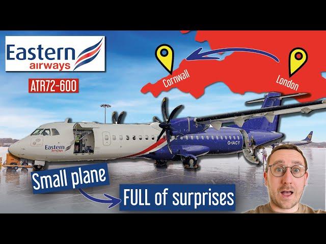 Flying to Cornwall on Eastern Airways from Gatwick to Newquay | Trip report