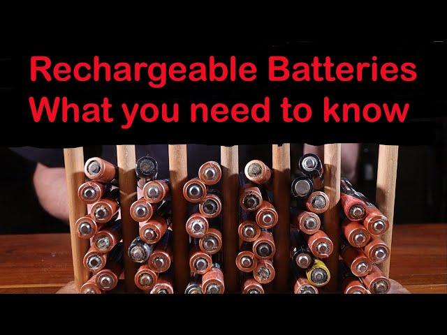 How to use Rechargeable batteries: What you need to know