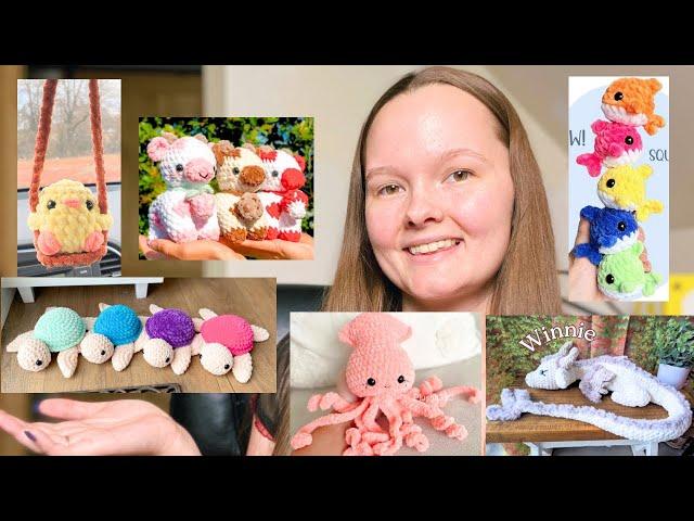 10 Crochet Plushie Bestsellers With Prices! | Crochet Amigurumi Bestsellers