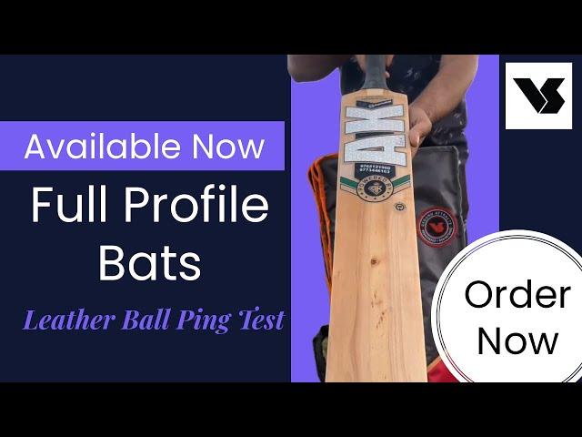 Full Profile Bats For Hard Tennis Ball | Dual Bat Cover Updated | Order Now 9934370252 / 8564870465