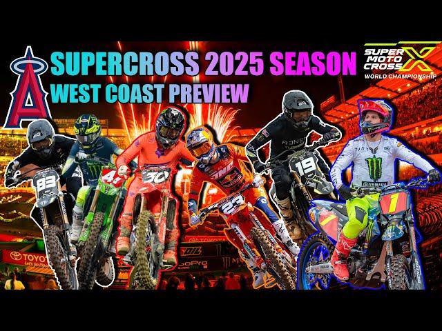 2025 AMA Supercross Season Preview 250 West Coast & Riders to Watch!! (Deegan, Kitchen, Forkner)