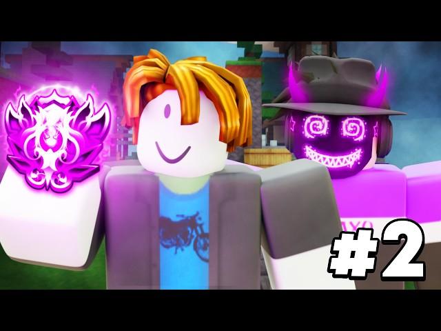 I Carried My Fan To His DREAM Rank.. (Roblox Bedwars #EP.2)