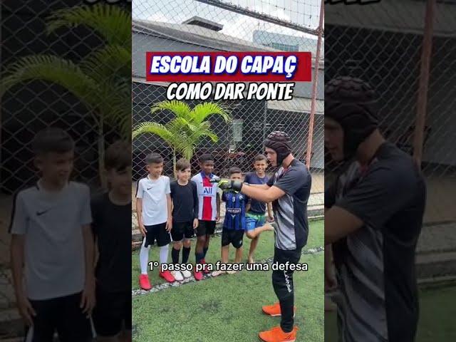 Escola De Goleiro: como dar ponte