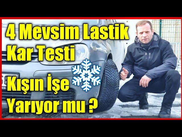 İNANILMAZ !! 4 MEVSİM LASTİK KAR PERFORMANSI - LAUFENN - ( Hankook Performansı )