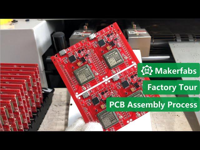 PCB Assembly Process in Makerfabs - Maduino Zero A9G PCBA Manufacturing in Factory