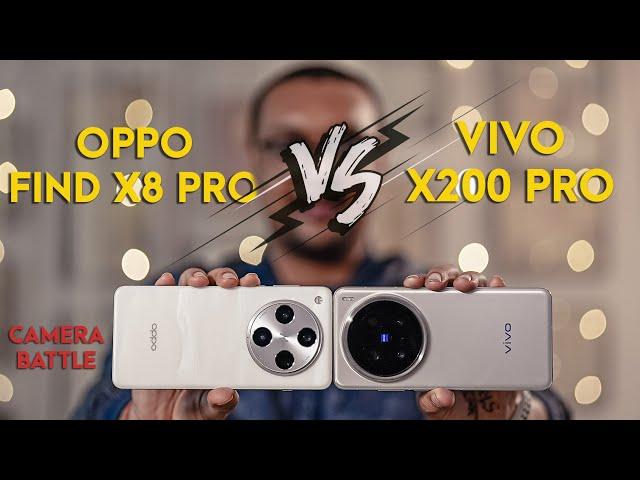 Vivo X200 Pro vs Oppo X8 Pro | Camera test 