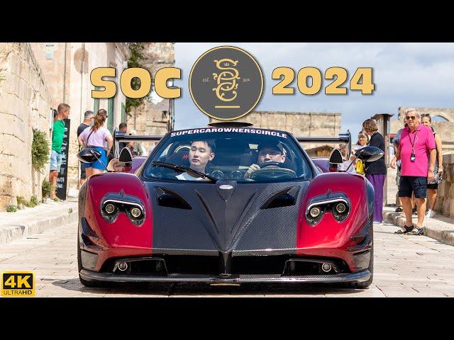 SUPERCAR OWNERS CIRCLE 2024 in Matera (ITALY) | 2024 4K