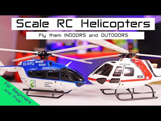 Super Nice Scale RC Helicopters - K123 & K124 - Review