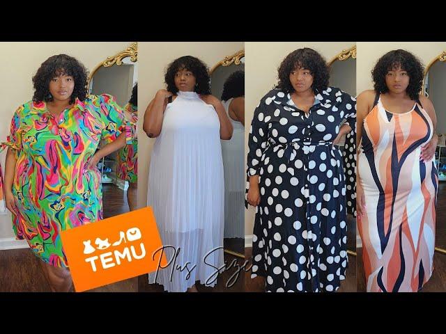 TEMU Plus Size Fall Clothing Try On Haul | Victoria Lashay