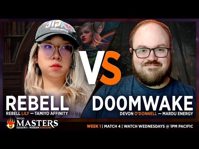 Rebell (Affinity) vs D00mwake (Mardu Energy) | MTGO Masters: Modern Horizons | S2 W1 | Match 4