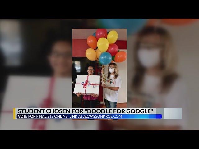 New Mexico student chosen for 'Doodle for Google' competition