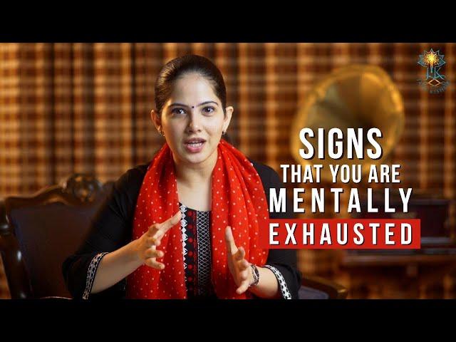 Signs That You Are Mentally Exhausted | Jaya Kishori | Motivational