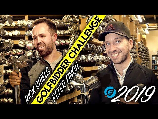 Golfbidder Challenge 2019! Rick Shiels vs Peter Finch £500 to spend!