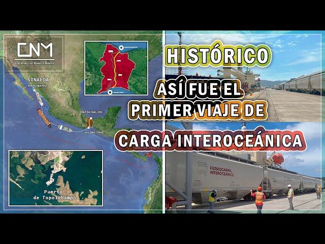 México da primer golpe al Canal de Panamá, con su nueva ruta interoceánica en el Corredor del Istmo