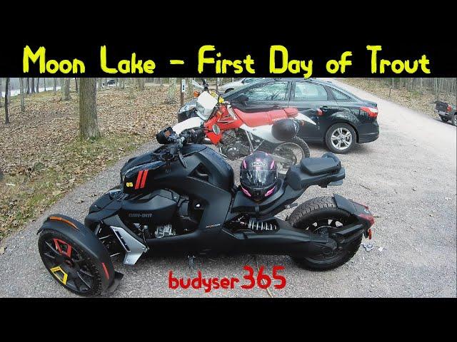 Can-am Ryker and Honda XR650L Ride - First Day of Trout at Moon Lake