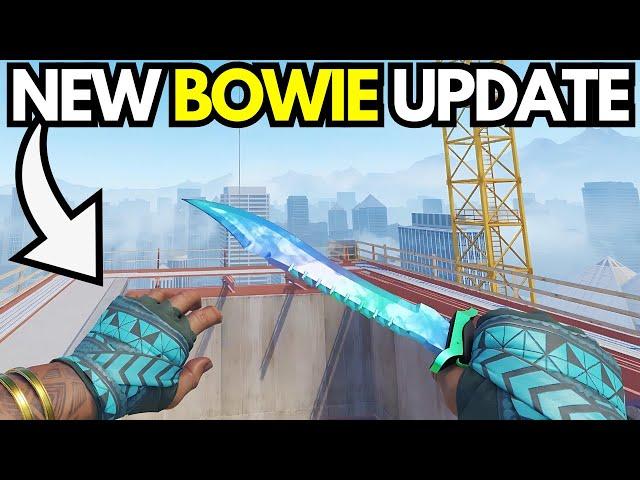 NEW HUGE Bowie Knife Update in CS2 (You can see both hands)