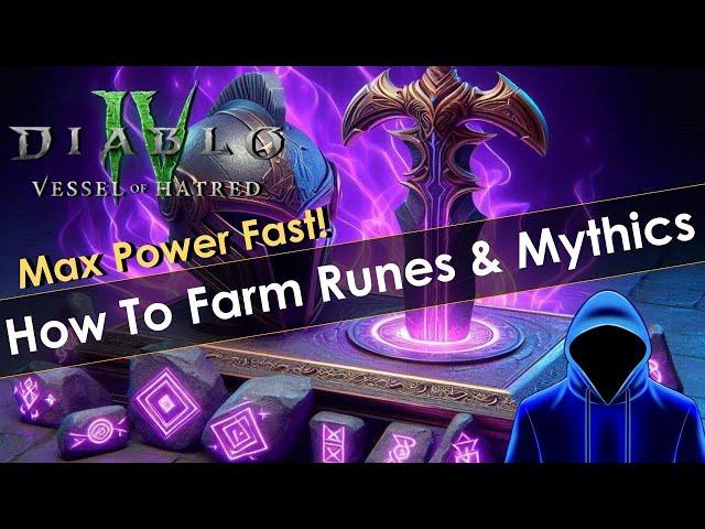 How to Farm Mythic Uniques and Runes in Diablo 4 Vessel of Hatred