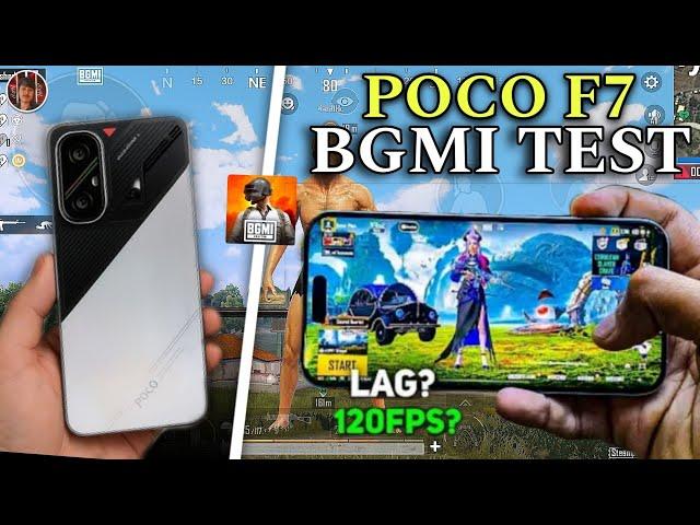 Poco F7 Bgmi Test  Best Value For Money Gaming Phone Under ₹30K? | Poco F7 Bgmi 120 Fps Test 