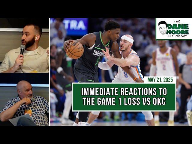 Immediate Reactions To The Wolves' Game 1 Loss in OKC w/ Britt Robson
