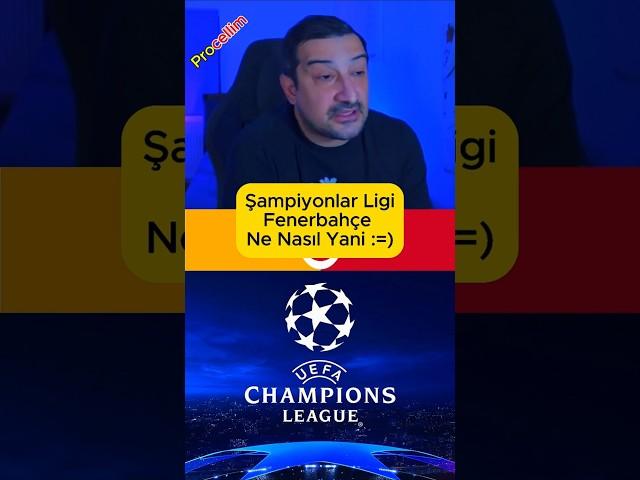 Fenerbahçe Şampiyonlar Ligi Ne, Nerde Nasıl Bilmiyor? Adam Şampiyonlar Liginde Oynuyo!..