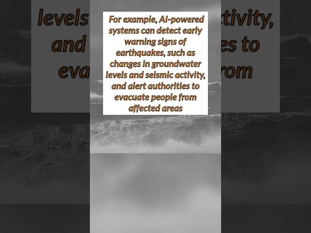 AI Predicting Natural Disasters: The Future of Disaster Prevention