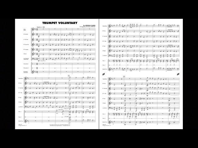 Trumpet Voluntary by Jeremiah Clarke/arr. Michael Sweeney