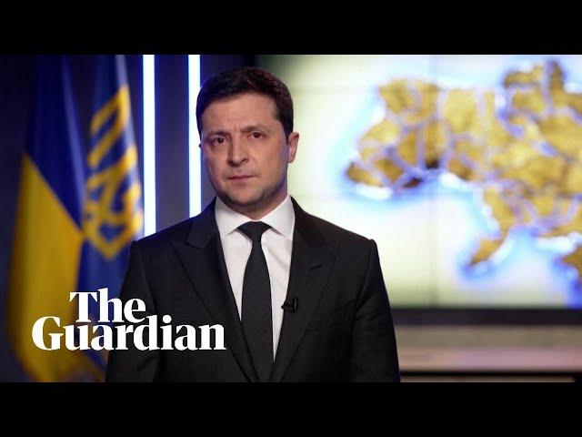 'We will defend ourselves', says Ukrainian president Volodymyr Zelenskiy