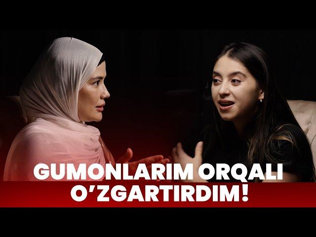 Gumonlarim orqali o`zgartirdim!