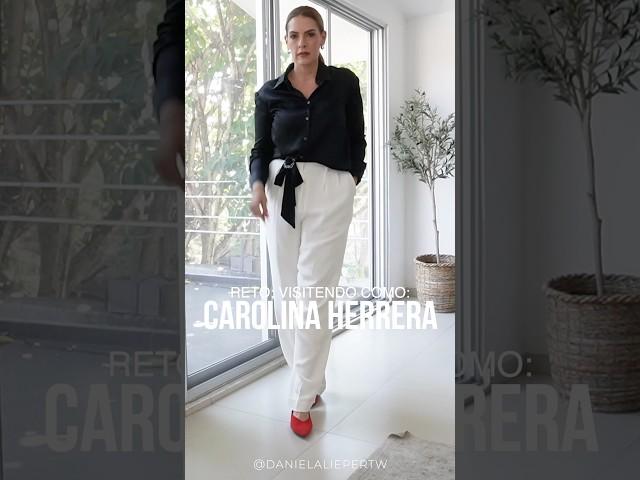 Una Semana con Outfits Elegantes estilo Carolina Herrera #moda #estilo #look