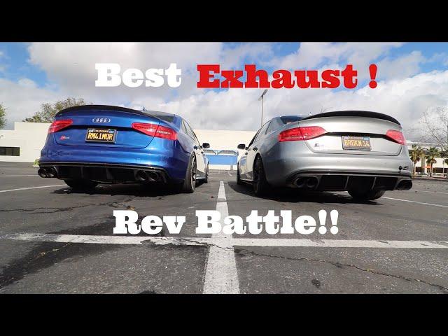 ECS Valved Exhaust VS AWE Touring Exhaust!