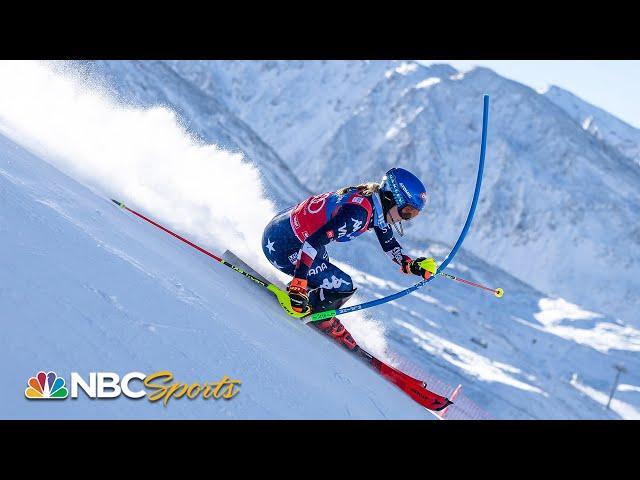 Mikaela Shiffrin SHREDS to World Cup win No. 99 in Austria, eyes No. 100 on home snow | NBC Sports